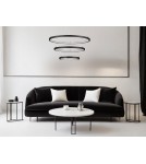 Pendant lamps - Luces Exclusivas IRUN Pendant Modern Black 3xLED max 108W 3000K LE43301 - product 3