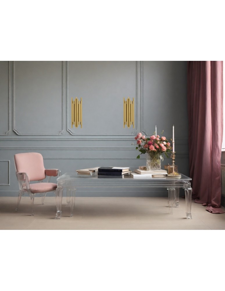 Wall lamps - Luces Exclusivas BAJHI Wall-mounted Modern Gold and shades of gold 8xLED max 3W 3000K LE43385 - product kolory-swiatla.pl 4