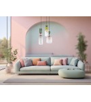 Pendant lamps - Luces Exclusivas BALAM Pendant Modern Gold and Shades of Gold 3xE14 max 5W LE43400 - product 4