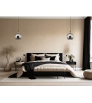 Single pendant lamps - Luces Exclusivas BALCHE Pendant Modern gold and gold shades 1xE27 max 12W LE43694 - product 3