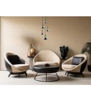 Pendant lamps - Luces Exclusivas BALCHE Pendant Modern gold and gold shades 5xE27 max 12W LE43696 - product 3