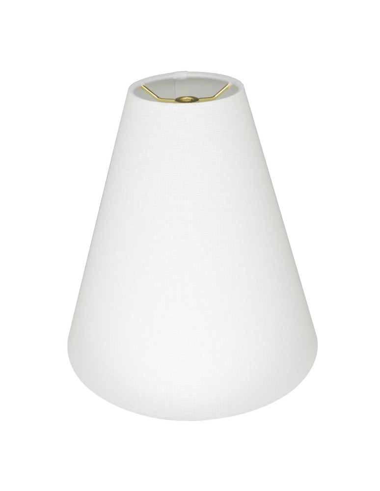 Lampshades - CosmoLight Conical lampshade Bari White - product kolory-swiatla.pl 1