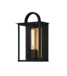 Outdoor wall lamps - CosmoLight Wall lamp MALIBU W01326BK Brass, Black - product 1