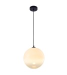 Pendant lamps spheres - CosmoLight HALE pendant lamp P01500BK Black - product 1