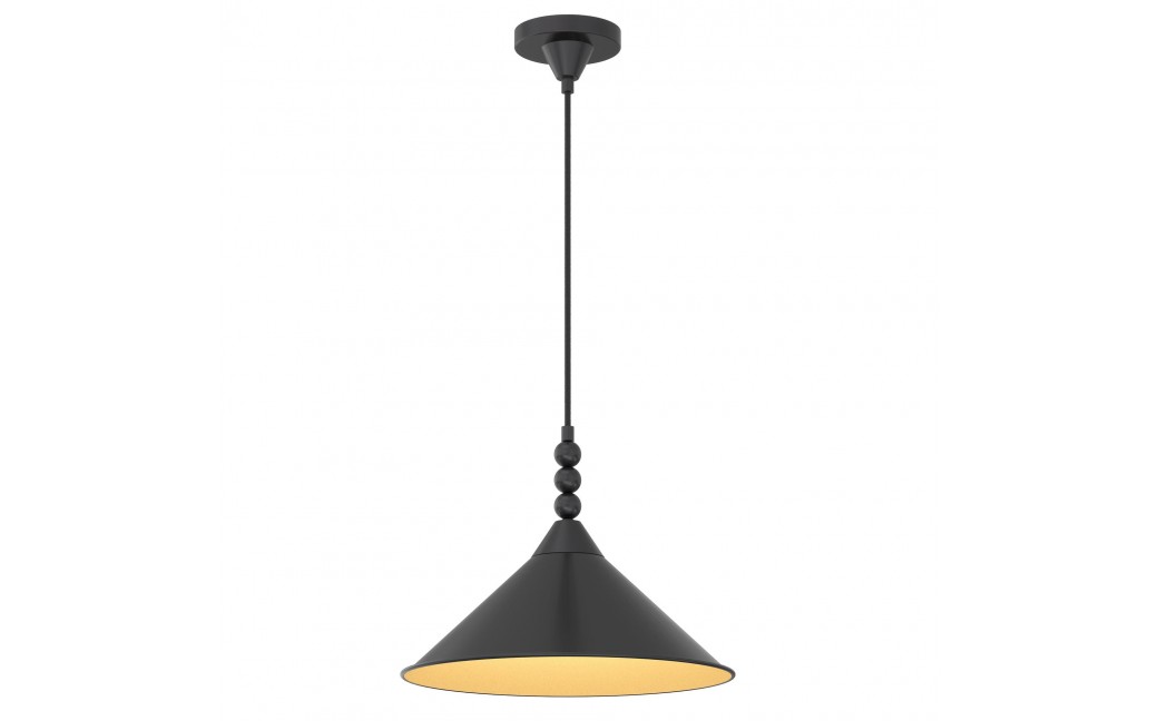 CosmoLight Lampa wisząca ASHFORD P01517BK Czarny