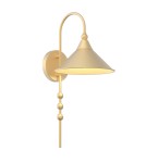 Retro wall lamps - CosmoLight Wall lamp ASHFORD W01562AU Gold. - product 1