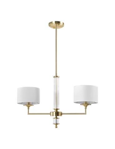 CosmoLight SUTTON pendant lamp P02838BR-WH Brass - product 2