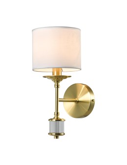 CosmoLight SUTTON Wall lamp W01845BR-WH Brass