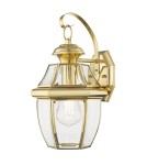 Outdoor wall lamps - CosmoLight WHITLEY Wall lamp W01057AU Gold. - product 1