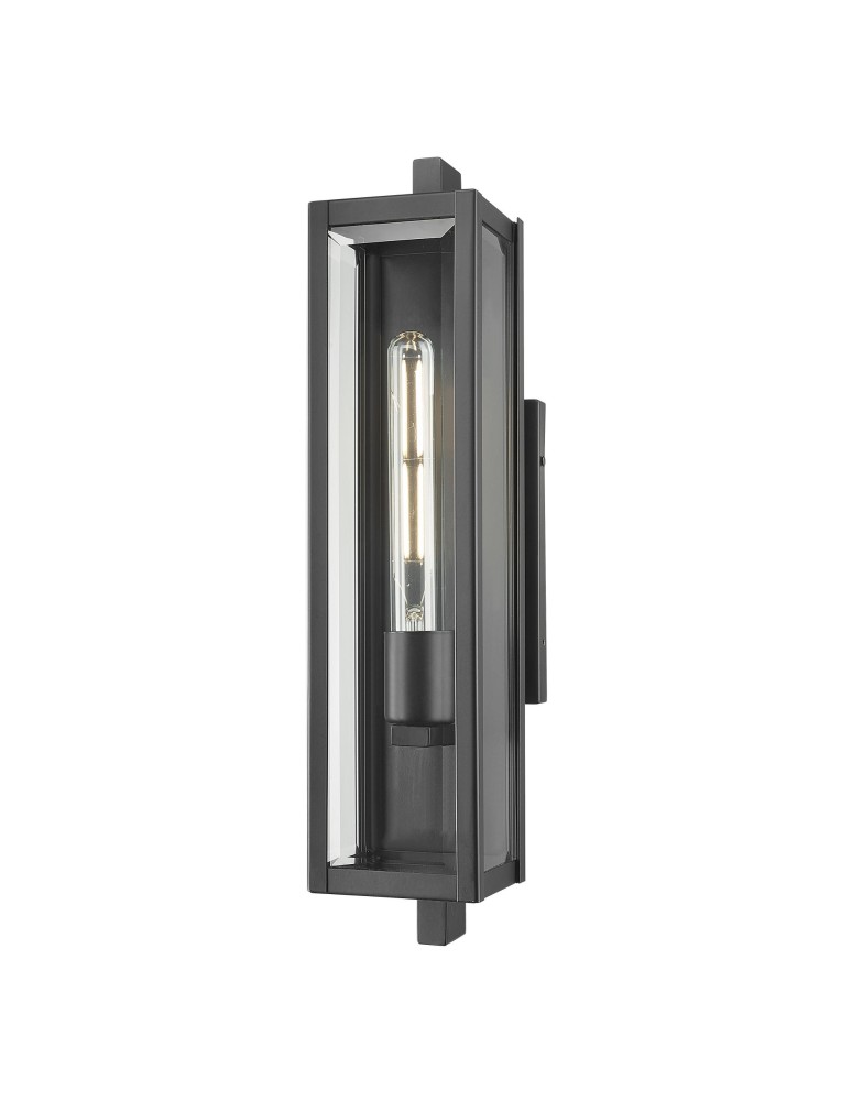 Outdoor wall lamps - CosmoLight DOVER wall lamp W01088BK Black. - product kolory-swiatla.pl 1