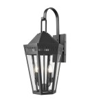 Outdoor wall lamps - CosmoLight FUNCHAL wall lamp W02101BK Black. - product 1