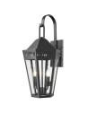 View CosmoLight FUNCHAL wall lamp W02101BK Black.