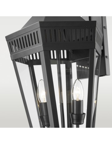 CosmoLight FUNCHAL wall lamp W02101BK Black. - product 2