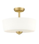 Hampton ceiling lamps - CosmoLight Plafond ASPEN C03279BR Brass - product 1
