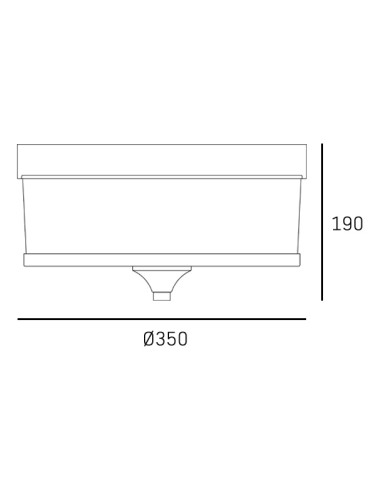CosmoLight FLEETWOOD Plafond C03286CH Silver. - product 2