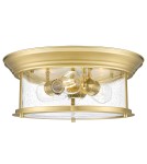 Hampton ceiling lamps - CosmoLight Plafond WARWICK C03323BR Brass - product 1