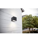 Outdoor wall lamps - Lutec Outdoor Wall Mounted GEMINI 5189114118 - product 3