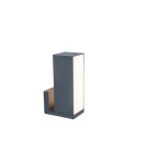 Outdoor wall lamps - Lutec Outdoor Wall CUBA 5193810118 - product 1