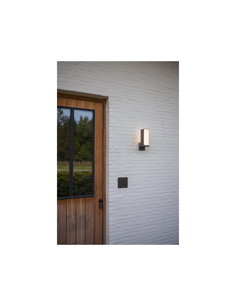 Outdoor lights with motion sensor - Lutec Outdoor Wall Mounted CUBA - MOVEMENT SENSOR 5193811118 - product kolory-swiatla.pl 3