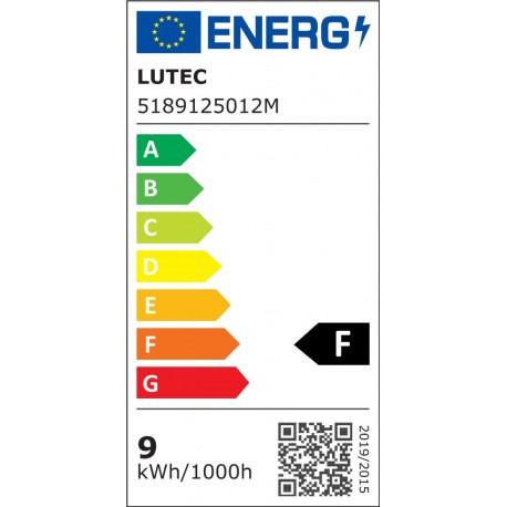 Lutec Zewnętrzna Ścienna GEMINI 5189125012
