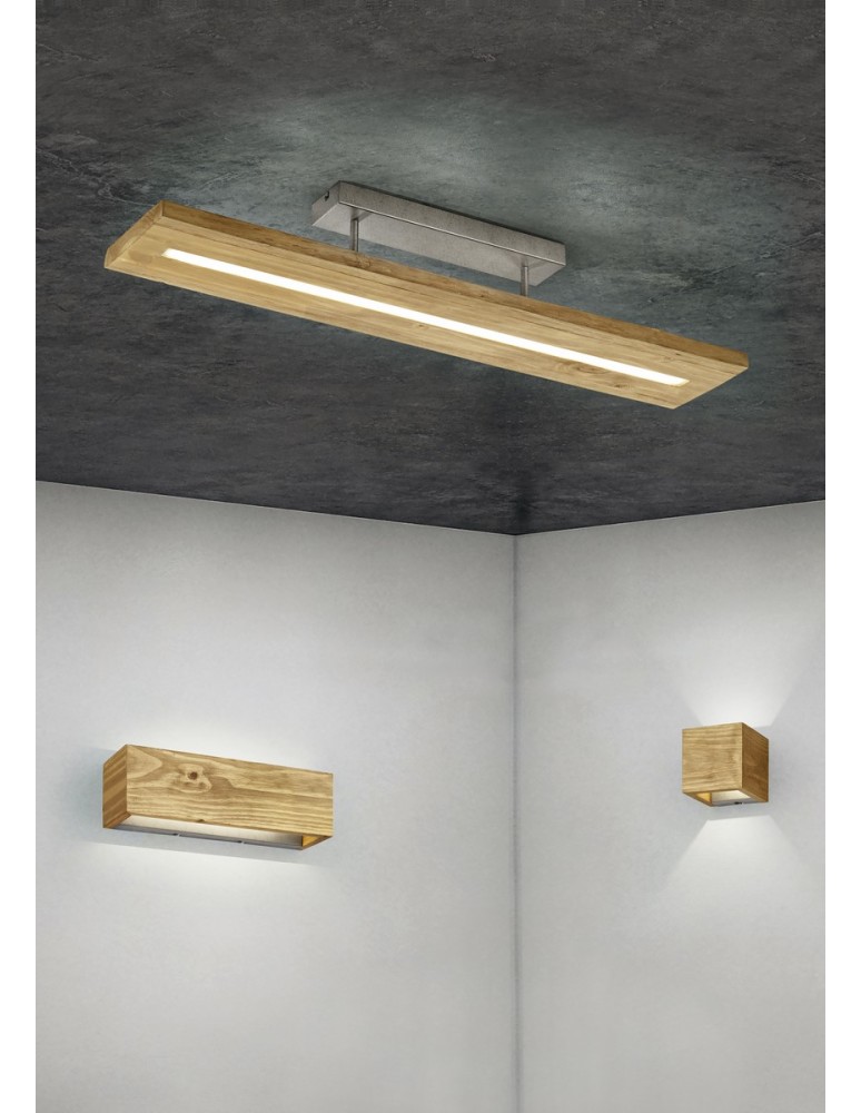 Wooden wall lamps - Trio BRAD Wall/Channel Light 223710130 - product kolory-swiatla.pl 2