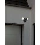 Outdoor lights with camera - Lutec Outdoor Wall Mounted DRACO 7622220012 - product 2