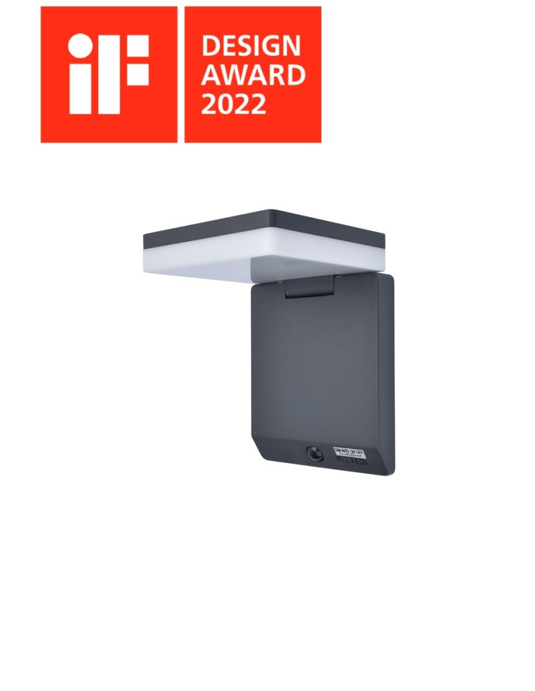Solar lamps - Lutec Outdoor Wall MOZE 6943101012 - product kolory-swiatla.pl 1