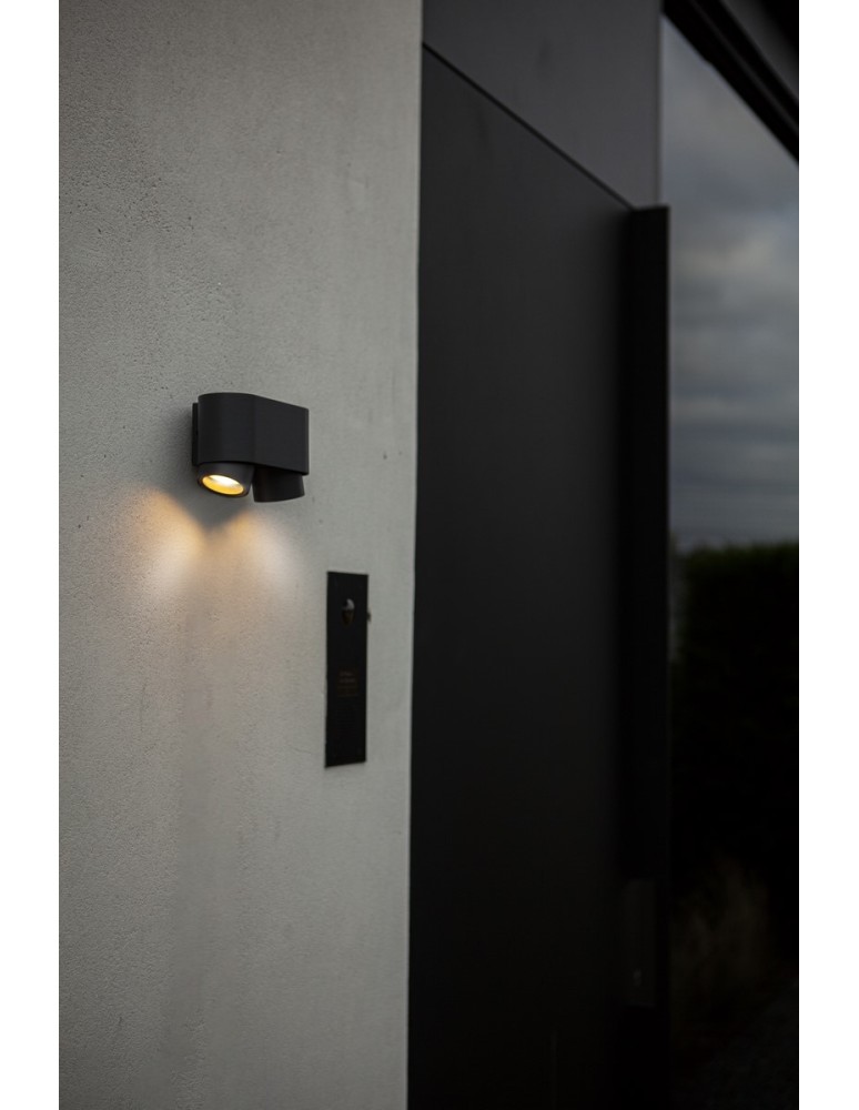 Outdoor wall lamps - Lutec Outdoor Wall Mounted CYPRES 6604003118 - product kolory-swiatla.pl 4