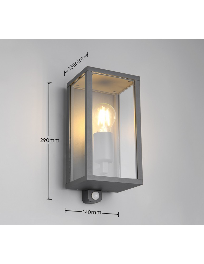 Outdoor lights with motion sensor - Trio Outdoor Wall-mounted GARONNE - MOVEMENT SENSOR 201869142 - product kolory-swiatla.pl 8