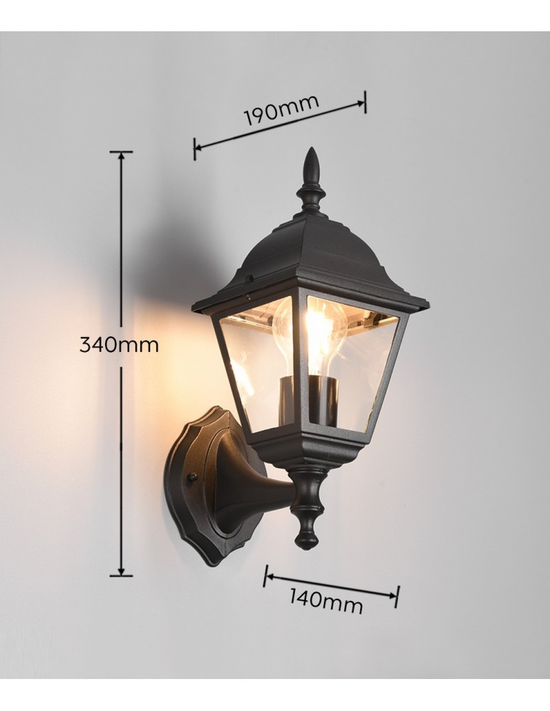 Outdoor wall lamps - Trio Outdoor Wall Mounted LIVENZA 205760132 - product kolory-swiatla.pl 8