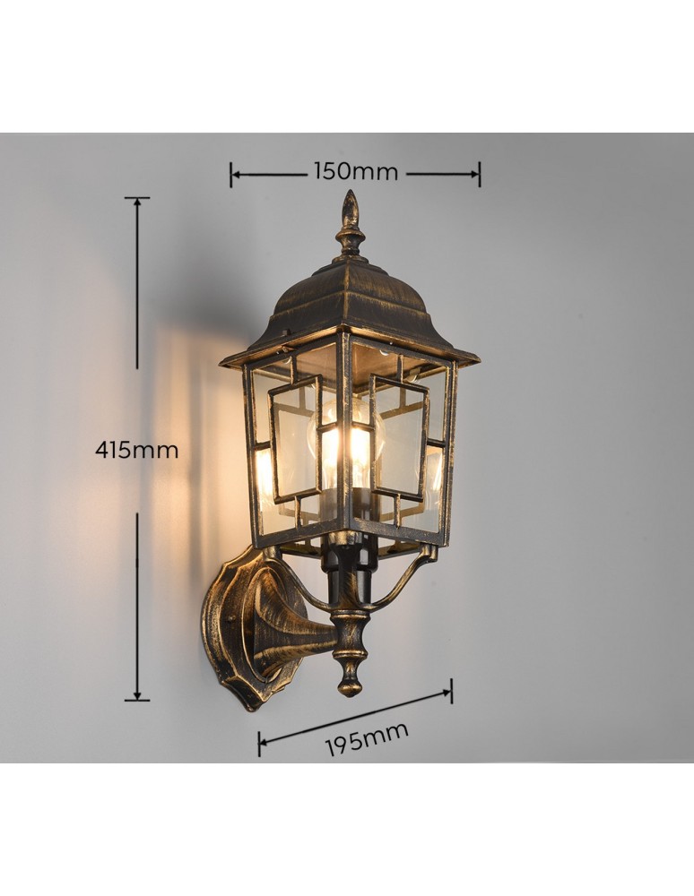 Outdoor wall lamps - Trio Outdoor Wall-mounted VOLTURNO 205960128 - product kolory-swiatla.pl 8