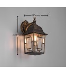 Outdoor wall lamps - Trio Outdoor Wall-mounted VOLTURNO 205967128 - product 8
