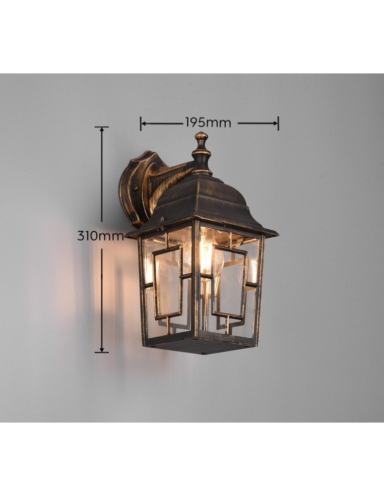 Outdoor wall lamps - Trio Outdoor Wall-mounted VOLTURNO 205967128 - product kolory-swiatla.pl 8