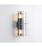 Outdoor lights with motion sensor - Trio Outdoor Wall-mounted HOOSIC - MOVEMENT SENSOR 222260232 - product 8