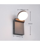 Outdoor wall lamps - Trio Outdoor Wall Mount ADOUR 245560142 - product 8