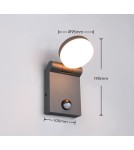 Outdoor lights with motion sensor - Trio Outdoor Wall-mounted ADOUR - MOVEMENT SENSOR 245569142 - product 8