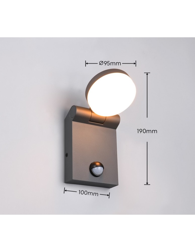Outdoor lights with motion sensor - Trio Outdoor Wall-mounted ADOUR - MOVEMENT SENSOR 245569142 - product kolory-swiatla.pl 8