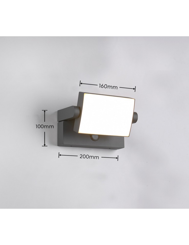 Outdoor lights with motion sensor - Trio Outdoor Wall-mounted KANSAS - MOVEMENT SENSOR 246869142 - product kolory-swiatla.pl 7