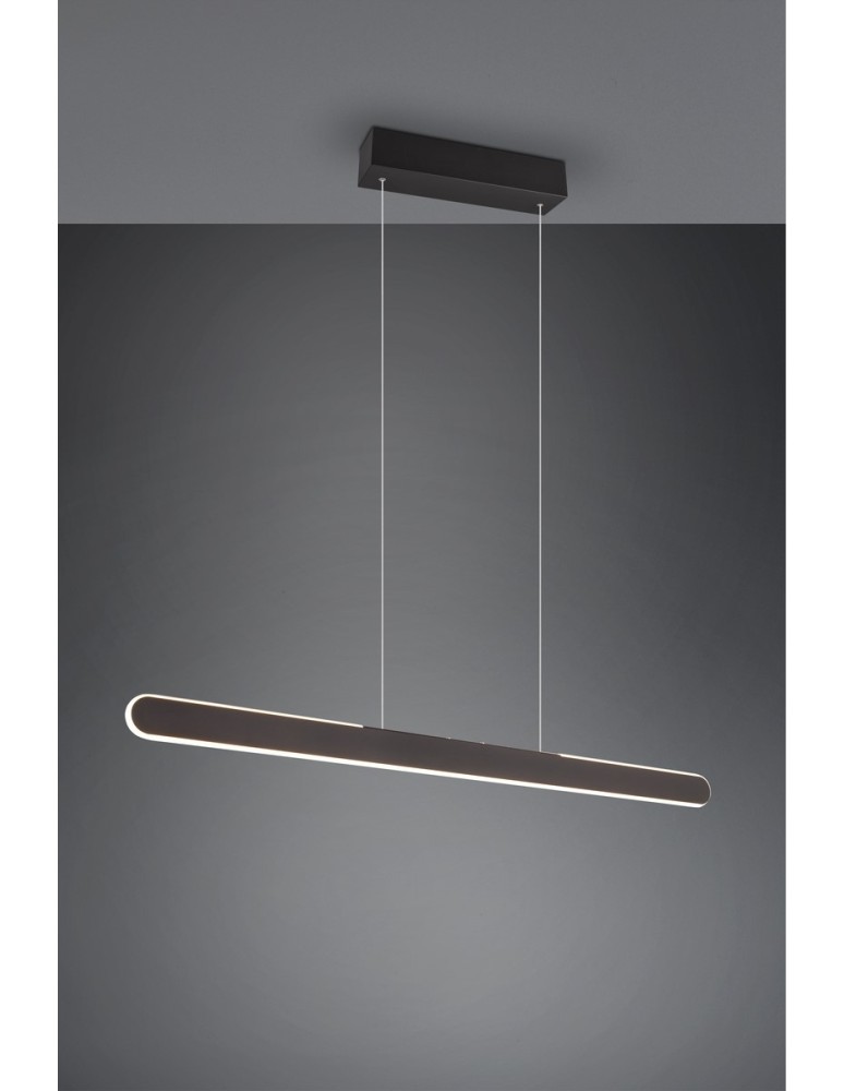 Pendant lamps over the island - Trio LED Pendant HELIOS 343310132 - product kolory-swiatla.pl 7