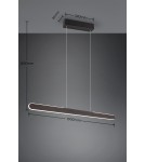 Pendant lamps over the island - Trio LED Pendant HELIOS 343310132 - product 8