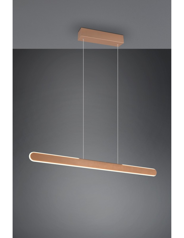 Pendant lamps over the island - Trio LED Pendant HELIOS 343310165 - product kolory-swiatla.pl 7