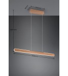 Pendant lamps over the island - Trio LED Pendant HELIOS 343310165 - product 8