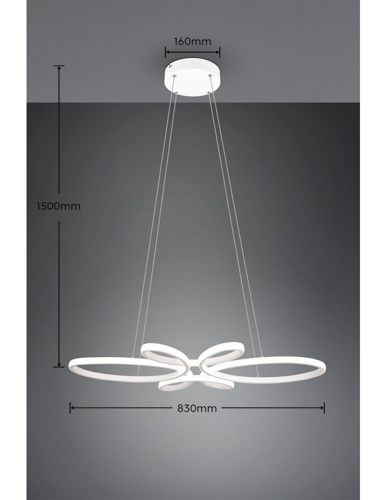Trio Wisząca LED FLY 345619131 Trio Wisząca LED FLY 345619131