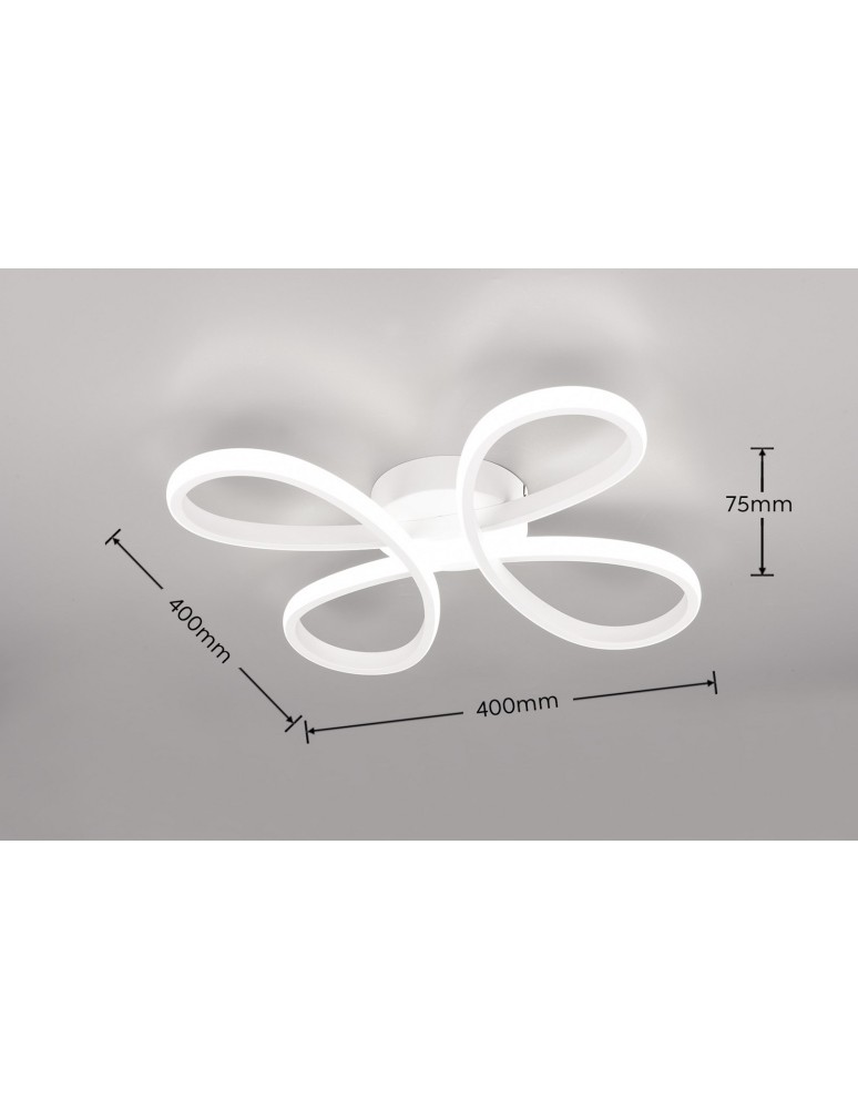 LED ceiling lamps - Trio Ceiling FLY 645610131 - product kolory-swiatla.pl 5