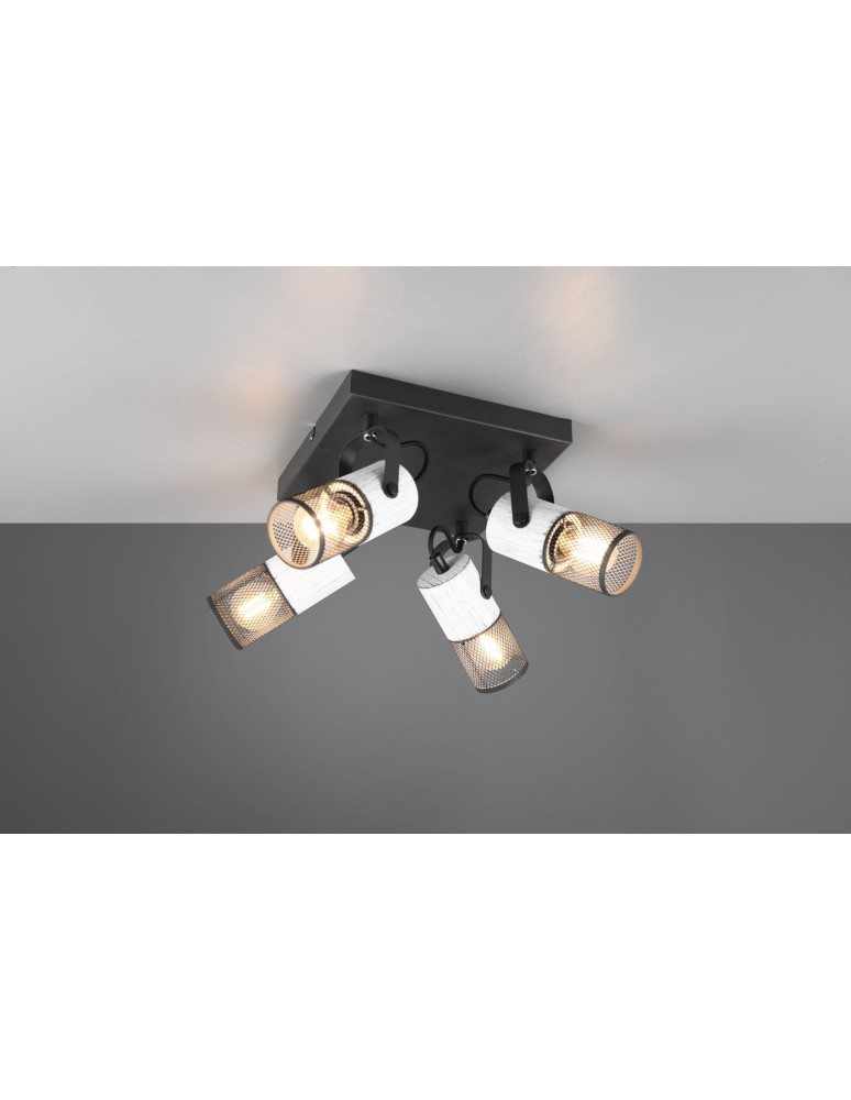 Spotlight ceiling lamps - Trio TOSH Ceiling Spotlight 804300434 - product kolory-swiatla.pl 4