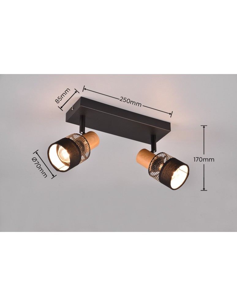 Spotlight ceiling lamps - Trio NANDINI Ceiling Spotlight 811700232 - product kolory-swiatla.pl 5