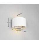 Modern wall lamps - RL Wall-mounted/shade TALENT - MOVEMENT SENSOR R27769131 - product 8