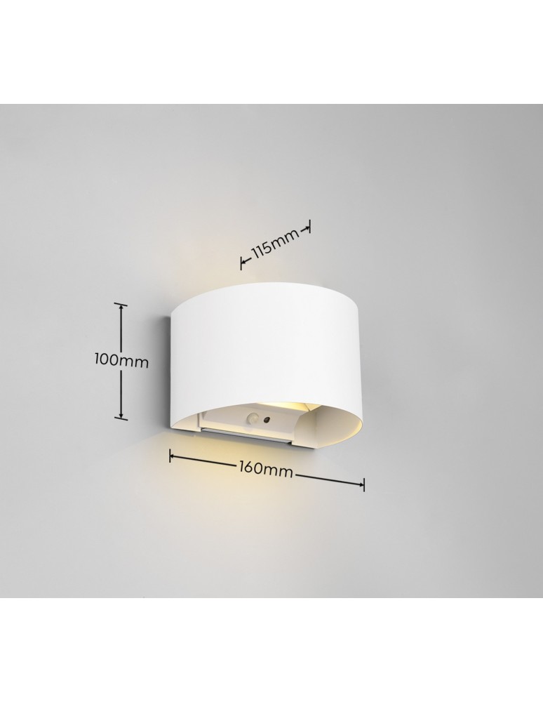 Modern wall lamps - RL Wall-mounted/shade TALENT - MOVEMENT SENSOR R27769131 - product kolory-swiatla.pl 8