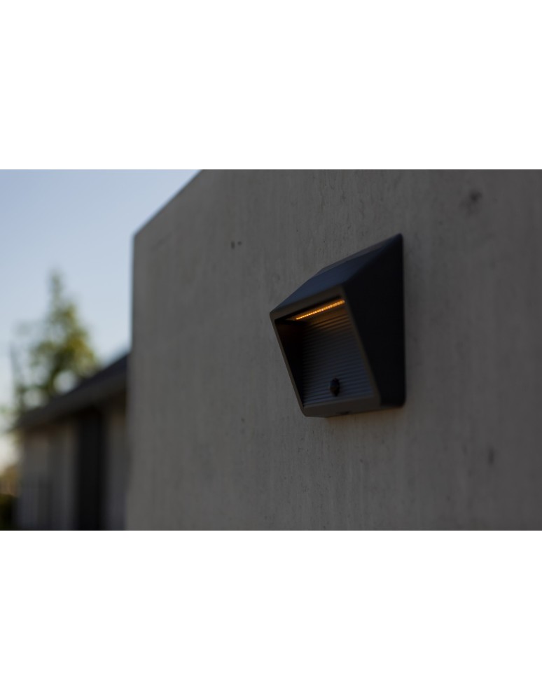 Solar lamps - Lutec Outdoor Solar Wall Mounted LINKO SOLAR 6912301335 - product kolory-swiatla.pl 2