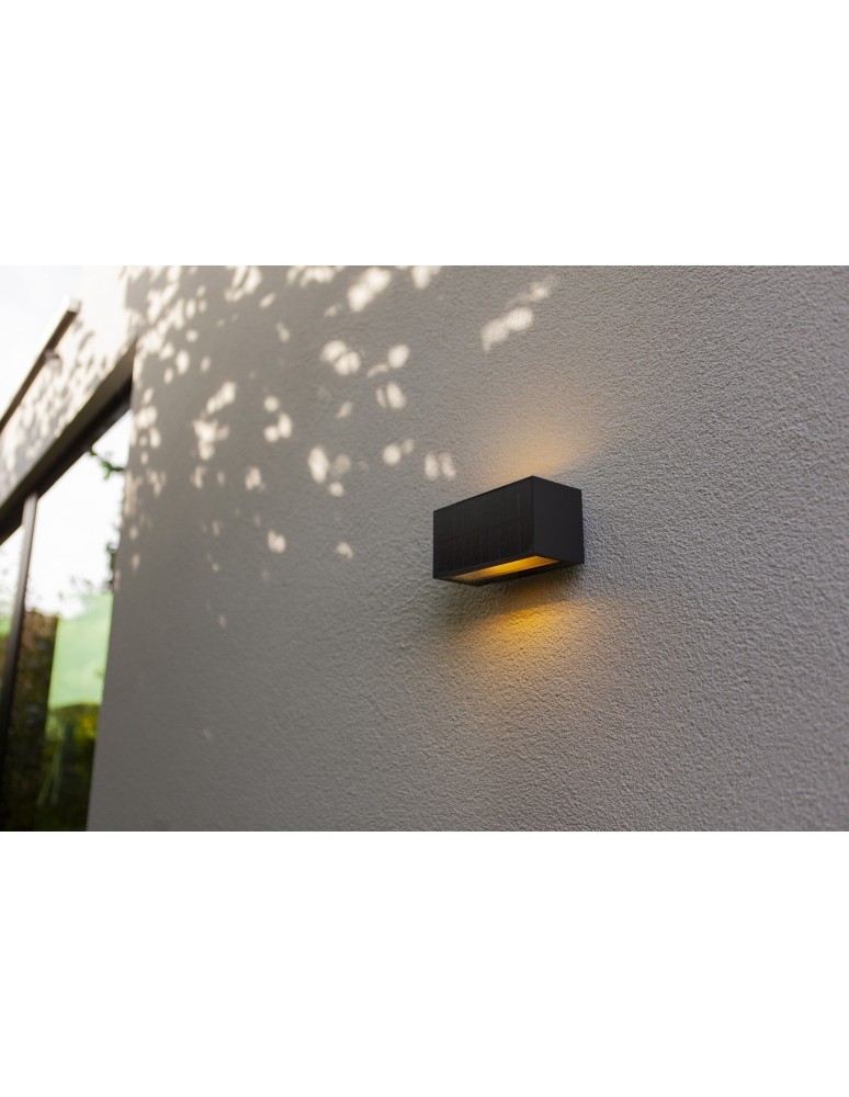 Outdoor wall lamps - Lutec Outdoor Solar Hybrid INKA HYBRID 6989101118 - product kolory-swiatla.pl 8